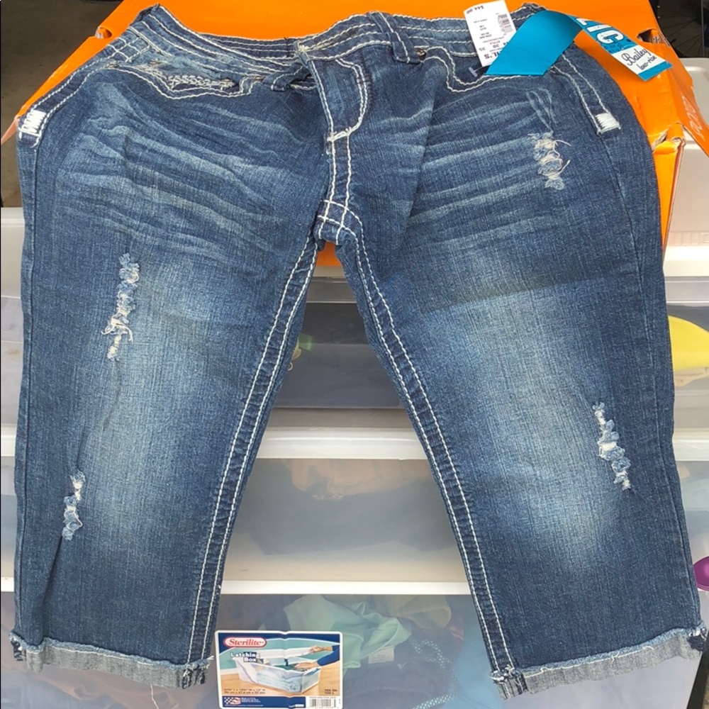 Hydraulic Jean capris